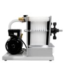 Fischer-Lahr® Schichtenfilter v2025: Weinfilter-Maschine, grau lackierter Weinfilter 10 Filterschichten (max 10 Stück) 20x20, 150 l/h, inkl. Bronze Kreisel-Pumpe, tragbarer Filter für Wein, Most, Saft, Spirituosen usw, made in EU (versandkostenfrei)*