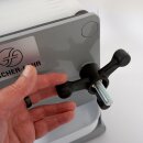 Fischer-Lahr® Schichtenfilter v2025: Weinfilter-Maschine, grau lackierter Weinfilter 10 Filterschichten (max 10 Stück) 20x20, 150 l/h, inkl. Bronze Kreisel-Pumpe, tragbarer Filter für Wein, Most, Saft, Spirituosen usw, made in EU (versandkostenfrei)*