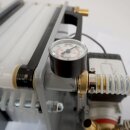 Fischer-Lahr® Schichtenfilter v2025: Weinfilter-Maschine, grau lackierter Weinfilter 10 Filterschichten (max 10 Stück) 20x20, 150 l/h, inkl. Bronze Kreisel-Pumpe, tragbarer Filter für Wein, Most, Saft, Spirituosen usw, made in EU (versandkostenfrei)*