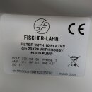 Fischer-Lahr® Schichtenfilter v2025: Weinfilter-Maschine, grau lackierter Weinfilter 10 Filterschichten (max 10 Stück) 20x20, 150 l/h, inkl. Bronze Kreisel-Pumpe, tragbarer Filter für Wein, Most, Saft, Spirituosen usw, made in EU (versandkostenfrei)*