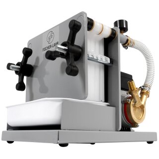 Fischer-Lahr® Schichtenfilter v2025: Weinfilter-Maschine, grau lackierter Weinfilter 6 Filterschichten (max 10 Stück) 20x20, 150 l/h, inkl. Bronze Kreisel-Pumpe, tragbarer Filter für Wein, Most, Saft, Spirituosen usw, made in EU (versandkostenfrei)*