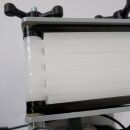 Fischer-Lahr® Schichtenfilter v2025: Weinfilter-Maschine, grau lackierter Weinfilter 6 Filterschichten (max 10 Stück) 20x20, 150 l/h, inkl. Bronze Kreisel-Pumpe, tragbarer Filter für Wein, Most, Saft, Spirituosen usw, made in EU (versandkostenfrei)*