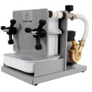 Fischer-Lahr® Schichtenfilter v2025: Weinfilter-Maschine, grau lackierter Weinfilter 6 Filterschichten (max 10 Stück) 20x20, 150 l/h, inkl. Bronze Kreisel-Pumpe, tragbarer Filter für Wein, Most, Saft, Spirituosen usw, made in EU (versandkostenfrei)*