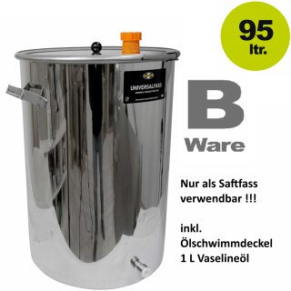 B-Ware Speidel Universalfass 95 Liter - Leichter Transportschaden - nur als Saftfass verwendbar