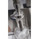 B-Ware Abfüller elektrisch mit 1 Abfüll-Stationen, Ultrafiller Arbeitsstation, Standard Füllstutzen 14mm Edelstahl, Abfüllmaschine für Saft zur sterilen Flaschen-Abfüllung bis 80°C - Vorführmodell