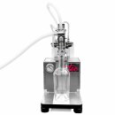 B-Ware Abfüller elektrisch mit 1 Abfüll-Stationen, Ultrafiller Arbeitsstation, Standard Füllstutzen 14mm Edelstahl, Abfüllmaschine für Saft zur sterilen Flaschen-Abfüllung bis 80°C - Vorführmodell