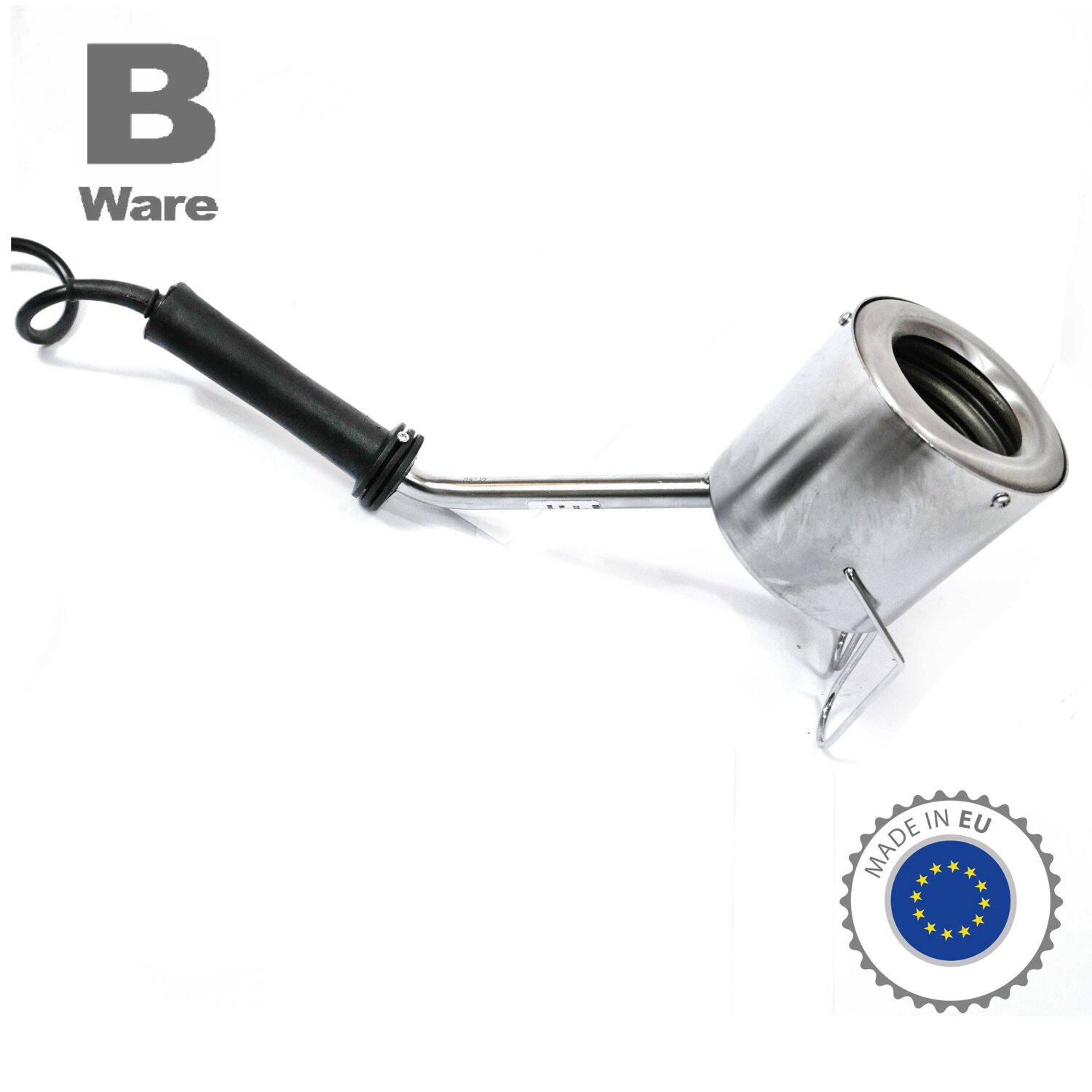 520HSE-B-Ware  B-Ware Weinkapsel-Schrumpfgerät: Kapsel-Schrumpfmaschine HSE für Thermo-Flaschenkapseln, aus Edelstahl mit 400 Watt Leistung, geeignet für ALLE Flaschendurchmesser - leichte Gebrauchsspuren 	 
		 (Kapselschrumpfgerät, Handschrumpfgerät,Kapselschrumpfgeräte, Handschrumpfgeräte,Schrumpfkapselgerät, Schrumpfkapselgeräte, GÜNSTIGE B-Ware)  
	