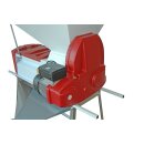 B-Ware Obstentstein- & elektrische Passier-Maschine OE490 für Kirschen, Mirabellen / wechselbare Einsätze für anderes Obst wie Aprikosen möglich /  500 kg Steinobst pro Std., Kirschentsteiner für Fruchtmus ohne Steine - Vorführmodell - leichte Gebrauchssp