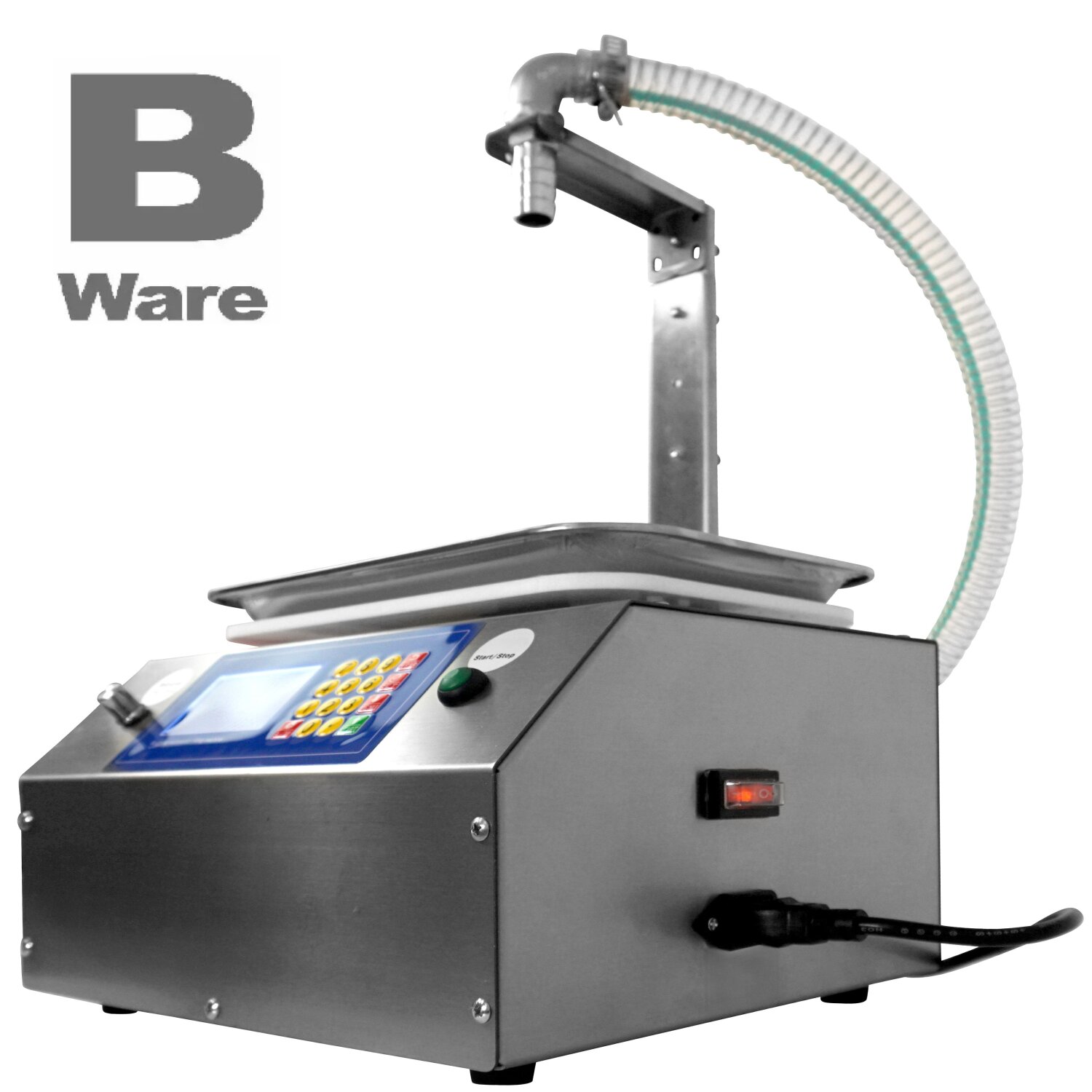 495-LSY12-B-Ware  B-Ware Gewichtsbasiertes Abfüllgerät für Gel und Öl: Dosierfüller Fischer-Lahr FüllTronic LSY12, Edelstahl Wiegefüller für Honig & hoch viskose Flüssigkeiten wie Seife, automatische Waage - leichte Gebrauchsspuren 	 
		 (Abfüller, Dosierfüller, Abfüllgerät, Abfüllgerät mit Waage, Günstige B-Ware)  
	