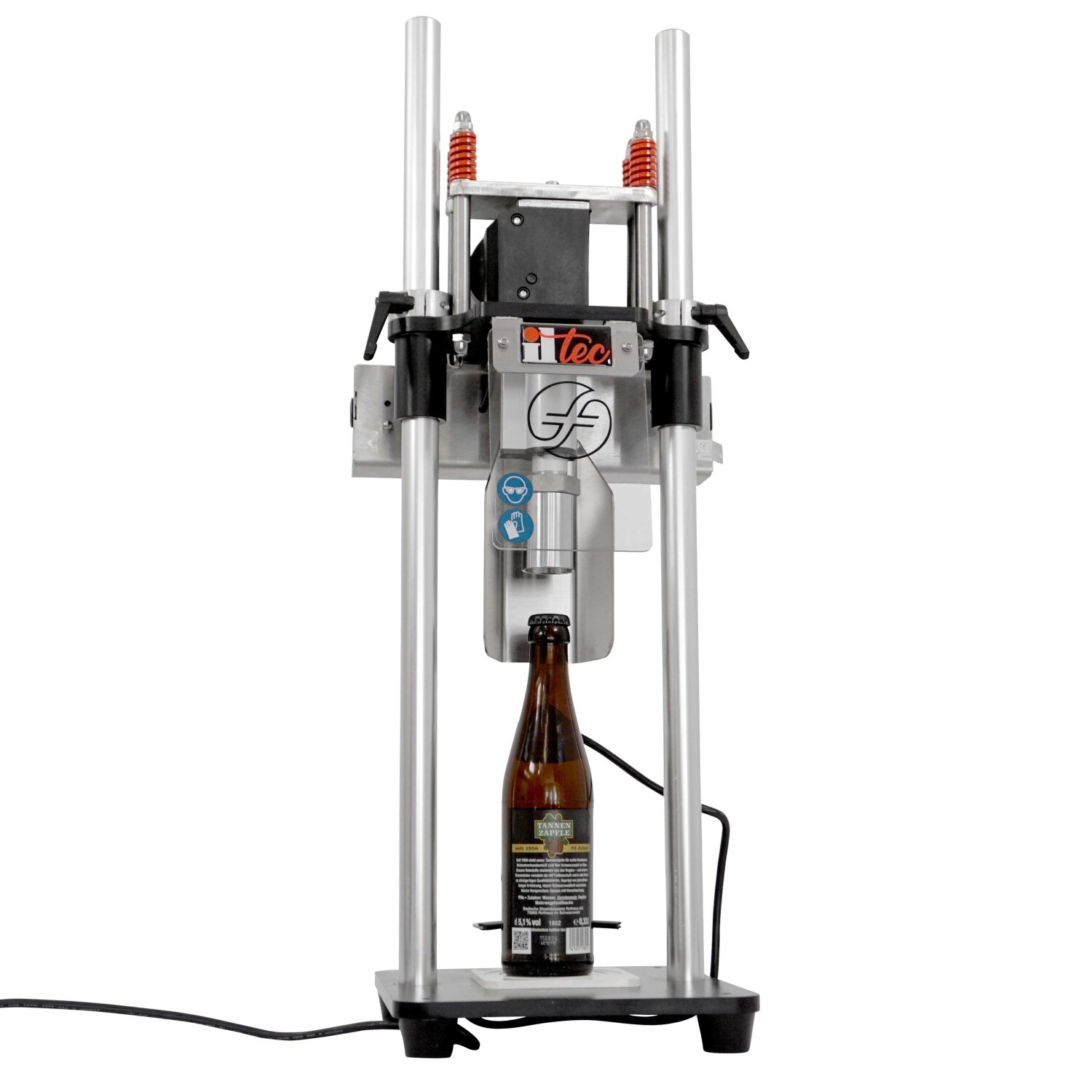 1B4C117250  Ultra-Capper Electric, Kronkorken-Presse, Maschine elektrisch (230V), Kronkorker für 26 mm und 29 mm Kronkorken, professioneller Kronkorken Verschließer für Bierflaschen und Konkorken-Flaschen jeder Größe, made in EU (Versand kostenfrei*) 	 
		 (Kronkorken-Presse, Kronkorken Maschine elektrisch, Kronkorken Verschließer)  
	