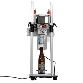 Ultra-Capper Electric, Kronkorken-Presse, Maschine elektrisch (230V), Kronkorker für 26 mm und 29 mm Kronkorken, professioneller Kronkorken Verschließer für Bierflaschen und Konkorken-Flaschen jeder Größe, made in EU (Versand kostenfrei*)