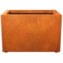 LARGO 5 Corten Metallblumentopf