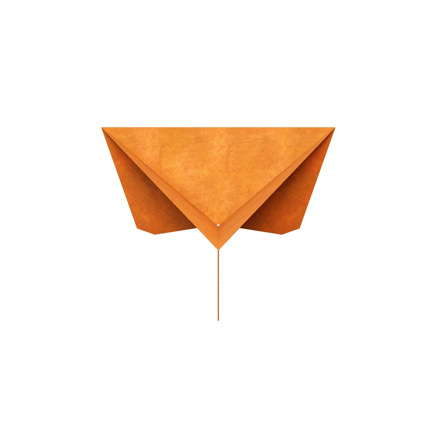FUEY  FUEGO Y Feuerschale, Design-Objekt aus echtem Corten-Stahl, Materialdicke 3mm (!), Feuerplatz 60x60x33 cm, made in EU 	 
		 (Cortenstahl, Corten, Design, Feuerstelle, Feuerplatz, Feuerkorb)  
	