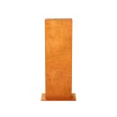 MURO A2 Corten Gartenpaneel / Stadt-Barriere ,...