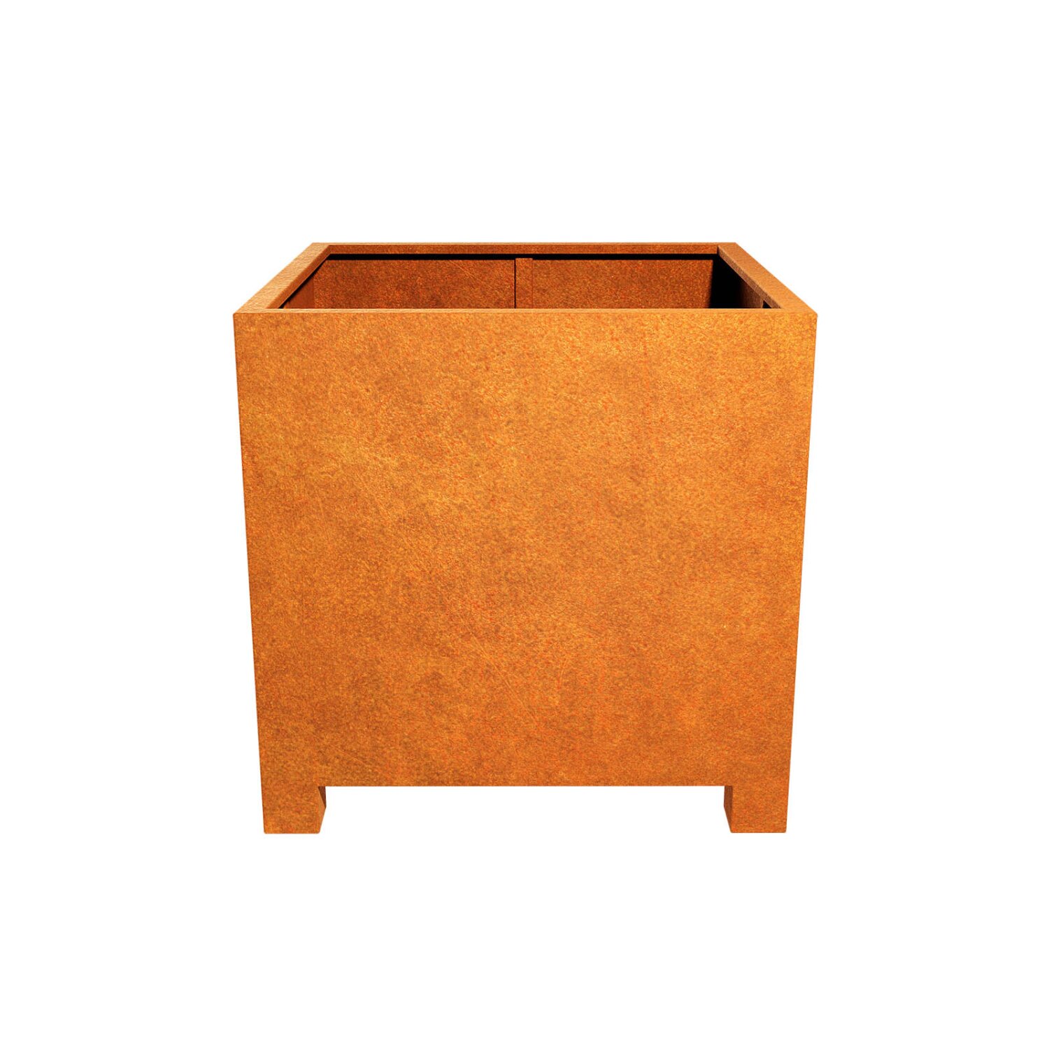 PATA4  PATA 4 Corten Metallblumentopf 