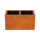 DEPO 5 Corten Metallblumentopf mit...