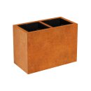 DEPO 6 Corten Metallblumentopf mit...