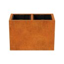 DEPO 6 Corten Metallblumentopf mit...