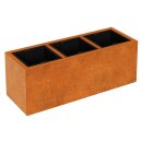DEPO 9 Corten Metallblumentopf mit...