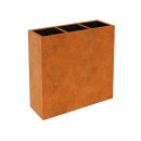 DEPO 12 Corten Metallblumentopfmit...