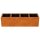DEPO 13 Corten Metallblumentopf mit Kunststoff-Innenbehälter, Design-Objekt aus Corten-Stahl, Pflanzcontainer 165x45x Höhe 45 cm, Materialdicke 2mm,  outdoor und indoor nutzbar, made in EU ( Versand kostenfrei *)
