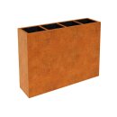 DEPO 16 Corten Metallblumentopf mit...