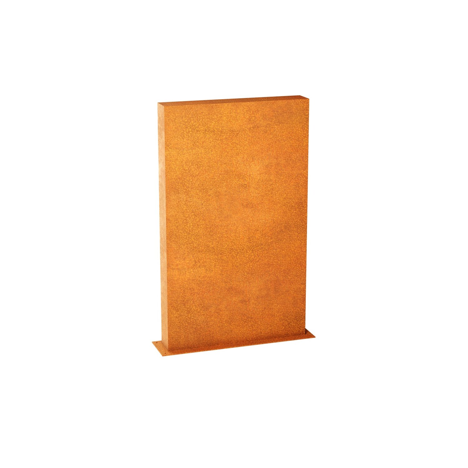 ESPC4  ESPADA C4  Corten Stellwand / Stele geschlossen, Stadt-Barriere /   Garten-Zaun Element / Design-Objekt aus Corten-Stahl   90x15x Höhe150 cm, made in EU ( Versand kostenfrei *) 	 
		 (Cortenstahl, Corten, Design leichter Rammschutz , Abgrenzung)  
	