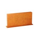 ESPADA D1  Corten Stellwand / Stele geschlossen,...