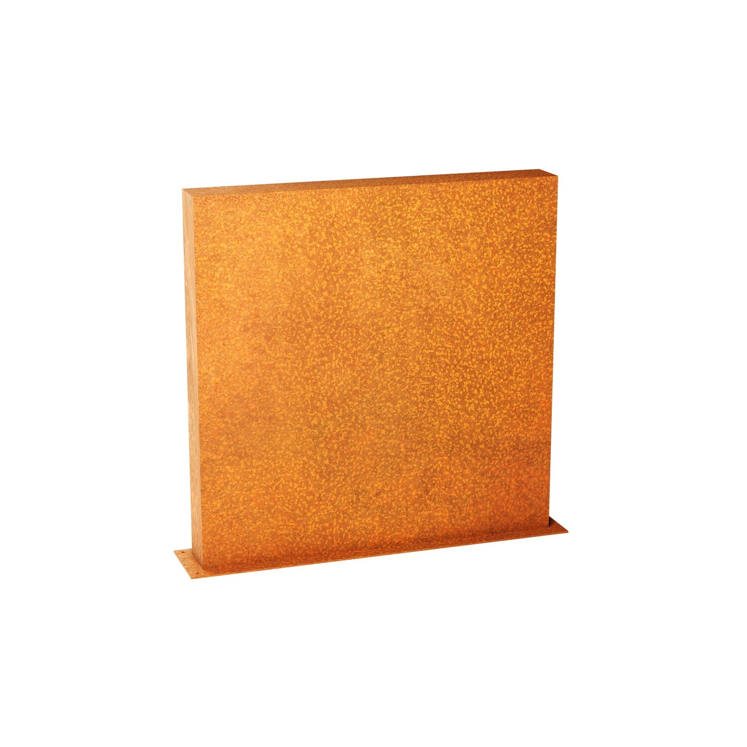 ESPD3  ESPADA D3 Corten Stellwand / Stele geschlossen, Stadt-Barriere /   Garten-Zaun Element / Design-Objekt aus Corten-Stahl   120x15x Höhe120 cm, Materialdicke 2mm, made in EU ( Versand kostenfrei *) 	 
		 (Cortenstahl, Corten, Design leichter Rammschutz , Abgrenzung)  
	