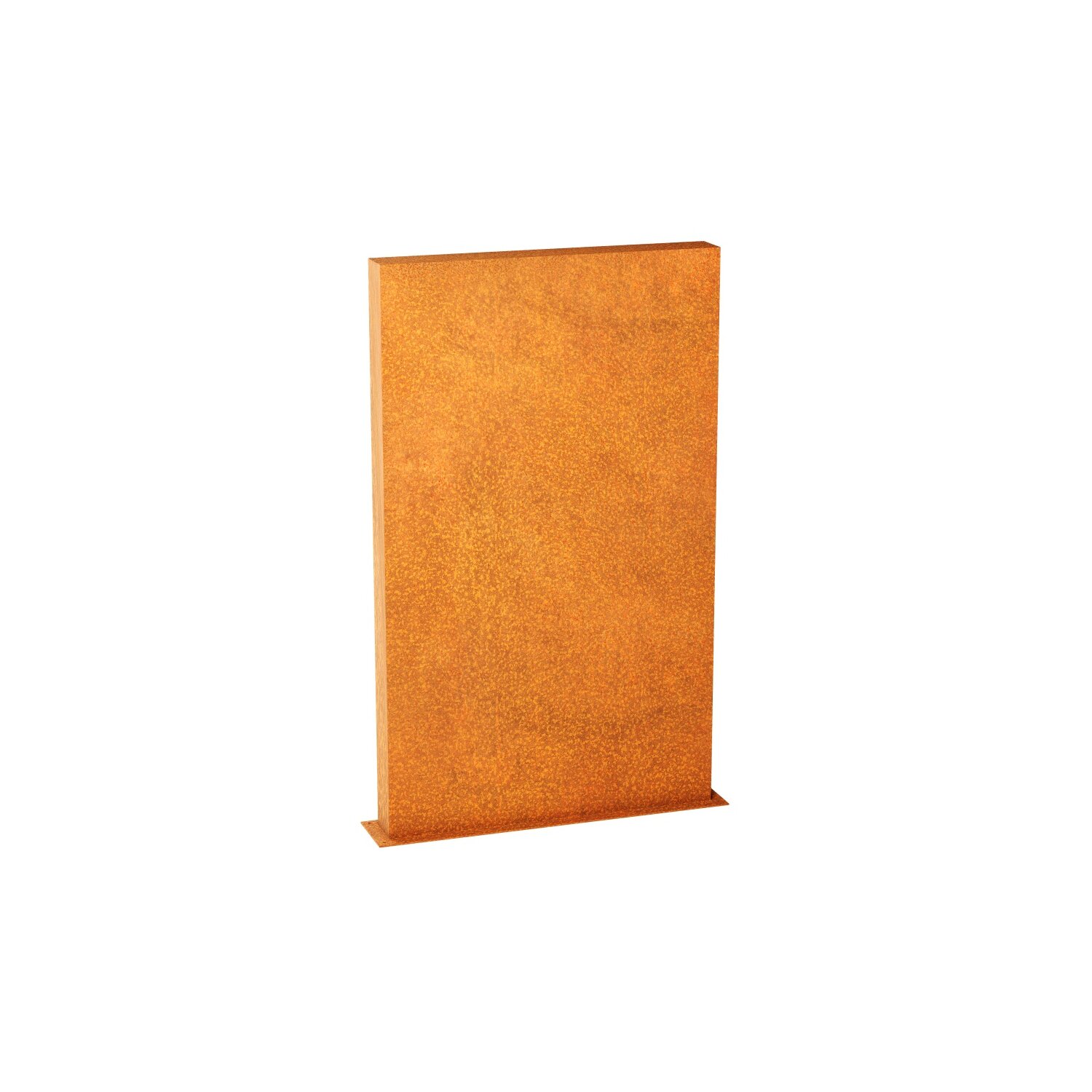 ESPD6  ESPADA D6  Corten Stellwand / Stele geschlossen, Stadt-Barriere /   Garten-Zaun Element / Design-Objekt aus Corten-Stahl   120x15x Höhe 200 cm, made in EU ( Versand kostenfrei *) 	 
		 (Cortenstahl, Corten, Design,  leichter Rammschutz, Abgrenzung)  
	