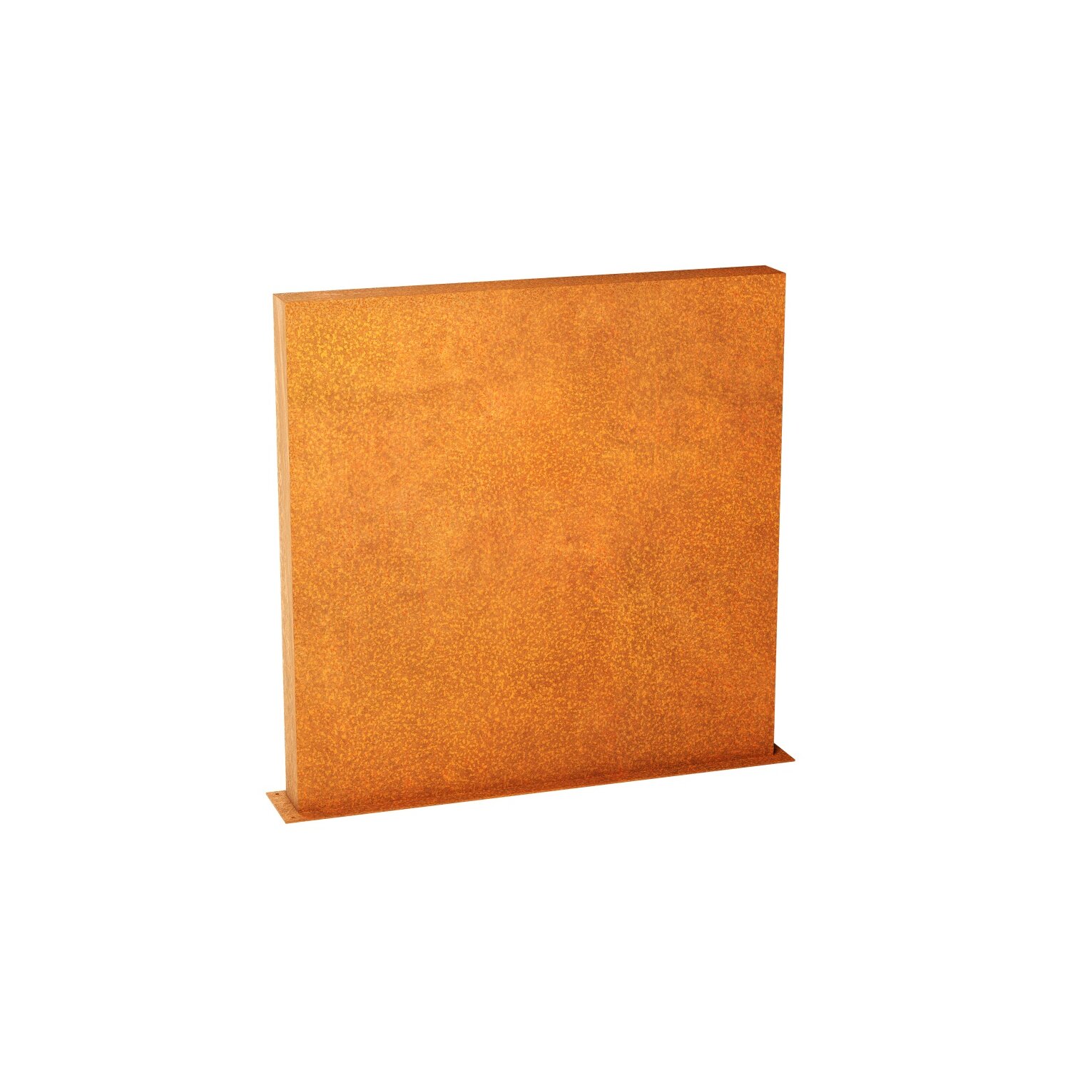 ESPE4  ESPADA E4  Corten Stellwand / Stele geschlossen, Stadt-Barriere /   Garten-Zaun Element / Design-Objekt aus Corten-Stahl  150x15x Höhe150 cm, Materialdicke 2mm, made in EU ( Versand kostenfrei *) 	 
		 (Cortenstahl, Corten, Design,  leichter Rammschutz, Abgrenzung)  
	