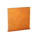 ESPADA E4  Corten Stellwand / Stele geschlossen,...