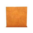 ESPADA E4  Corten Stellwand / Stele geschlossen, Stadt-Barriere /   Garten-Zaun Element / Design-Objekt aus Corten-Stahl  150x15x Höhe150 cm, Materialdicke 2mm, made in EU ( Versand kostenfrei *)