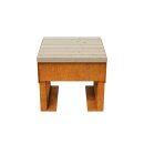 GORDO 1 Corten Bank, rostiges Design-Objekt aus extra...