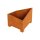 Stadtmöbel: BDG2 Corten  Stadt-Blumenkübel, rostiges Design-Objekt in Kooperation Bydgoszcz Public Aesthetics Council, aus Corten-Stahl, Materialdicke 3mm (!), mit Füßen (unterfahrbar), City Pflanzkübel 130x150x120 cm, made in EU ( Versand kostenfrei *)
