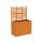 COVERRA 1A Corten Blumentopf / Planzkübel mit Paneel / Spalier, rostiges Design-objekt aus Corten-Stahl, Materialdicke 2mm,120x60x180 cm, Trenner Indoor / Outdoor, made in EU ( Versand kostenfrei *)