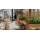 COVERRA 1B Corten Blumentopf / Planzkübel mit Paneel / Spalier, rostiges Design-Objekt aus Corten-Stahl, Materialdicke 2mm,120x60x180 cm, Trenner Indoor / Outdoor, made in EU ( Versand kostenfrei *)