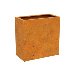ESTAR 3 Corten Stadtmöblierung, modulares Baukastensystem für kommunale Außenflächen 90x45x90 cm, Materialdicke 2mm, Stadtmobiliar made in EU ( Versand kostenfrei *)