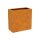 ESTAR 3 Corten Stadtmöblierung, modulares Baukastensystem für kommunale Außenflächen 90x45x90 cm, Materialdicke 2mm, Stadtmobiliar made in EU ( Versand kostenfrei *)