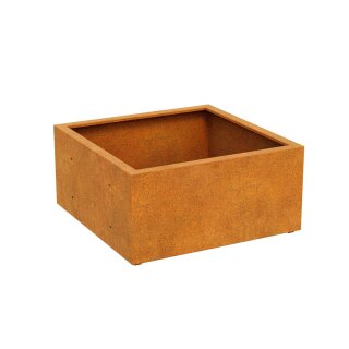 ESTAR 5 Corten Stadtmöblierung , modulares Baukastensystem für kommunale Außenflächen 90x90x45 cm, Materialdicke 2mm, Stadtmobiliar made in EU ( Versand kostenfrei *)