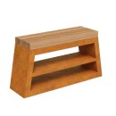 MESA 3 Corten Gartentisch