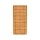 DECORA 2, lasercut Paneel Corten modern Ornament, Raumtrenner im Außenbereich / Barriere / Zaun, rostige Sichtschutz-Wand aus Corten-Stahl 91x1x Höhe191cm, Materialdicke 2mm, made in EU