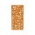 DECORA 3 , lasercut Paneel Corten modern abstrakt klassisch Ornament, Raumtrenner im Außenbereich / Barriere / Zaun, rostige Sichtschutz-Wand aus Corten-Stahl 91x1x Höhe191 cm, Materialdicke 2mm, made in EU
