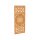 DECORA 5 , lasercut Paneel Corten klassisch orientalisch, Raumtrenner im Außenbereich / Barriere / Zaun, rostige Sichtschutz-Wand aus Corten-Stahl 91x1x Höhe191cm, Materialdicke 2mm, made in EU