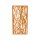 DECORA 9, lasercut Paneel Corten modern, Raumtrenner im Außenbereich / Barriere / Zaun, rostige Sichtschutz-Wand aus Corten-Stahl 91x1x Höhe191cm, Materialdicke 2mm, made in EU