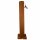 Garantia WOOD outdoor Wasser-Zapfsäule light wood / helle Holzstrukur – 100 x 25 x 25 cm Garten-Wasserhahn, täuschend echt aussehender und witterungs-unempfindlicher Kunststoff  mit 3/4" Zoll Chrom Metall-Auslaufhahn & Schlauchanschluss, made in Germany