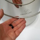 FISCHER-LAHR Edelstahl AISI 304 Honig-Eimer 21 Liter (~29,4 kg Honig), mit Edelstahl-Deckel, lebensmittelecht, für Honig und Lebensmittel wie Fette / Öl, Konditorei-Pasten, kleine Vorteige, Soßen, Umfüll-Eimer Getränke, Küchen-, Gastro- oder Futter-Eimer