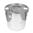 FISCHER-LAHR Edelstahl AISI 304 Honig-Lager-Behälter...