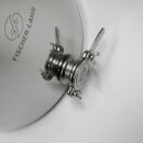 FISCHER-LAHR Edelstahl AISI 304 Honig-Lager-Behälter / Honig-Abfüllkübel 50L (~70 kg Honig), Spannverschluss und Quetschhahn , lebensmittelecht, Tansportbehälter für Honig mit luftdichtem Edelstahl-Deckel