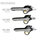 Ersatzteil / Zubehör Halfter mit Batterietasche für Akkuschere KV 501 / 600 / 700 / KV 80 / 100 / 150 / 200